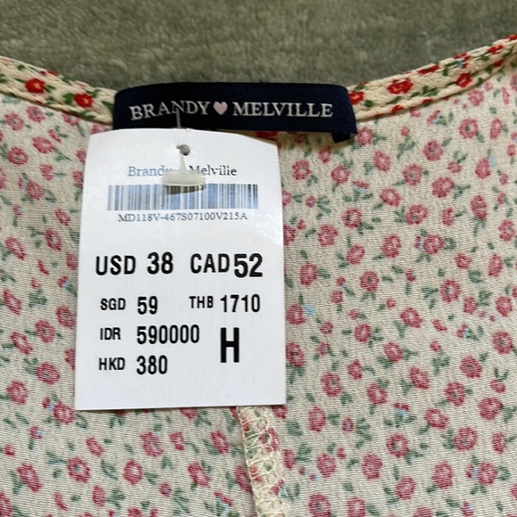 Brandy Melville Wrap Dress - Picture 3 of 5